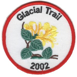 Badger Trails Glacial Trail Hike Patch 2002