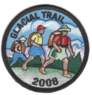 Badger Trails Glacial Trail Hike Patch 2008
