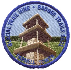 Badger Trails 2021 Glacial Trail Hike Patch