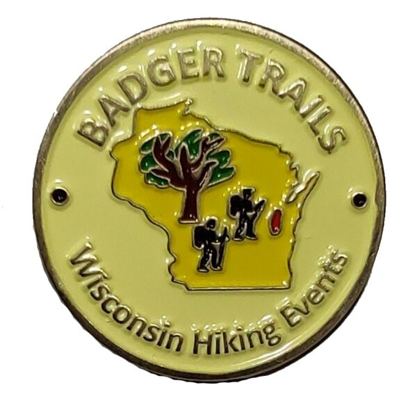 Badger Trails Hat Pin