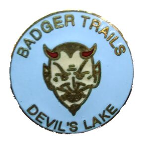 Badger Trails Devil's Lake Hat Pin