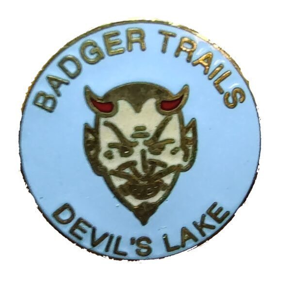 Badger Trails Devil's Lake Hat Pin